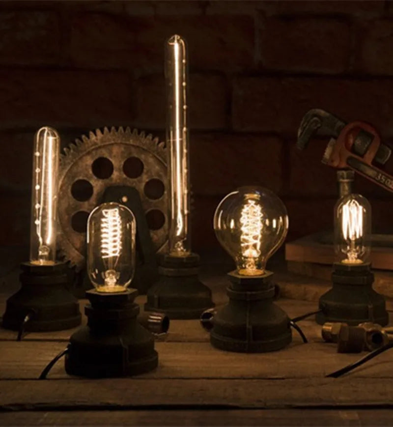 Skorter | PipeLuxe - Industrial Waterpipe Lamp