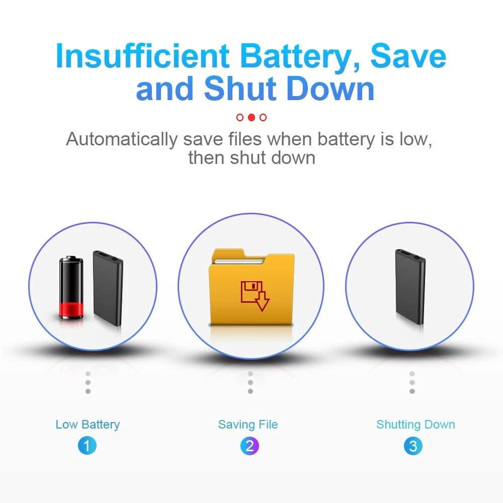 Skorter | Ultra-light Dictaphone with Voice Activation & 32 GB Storage