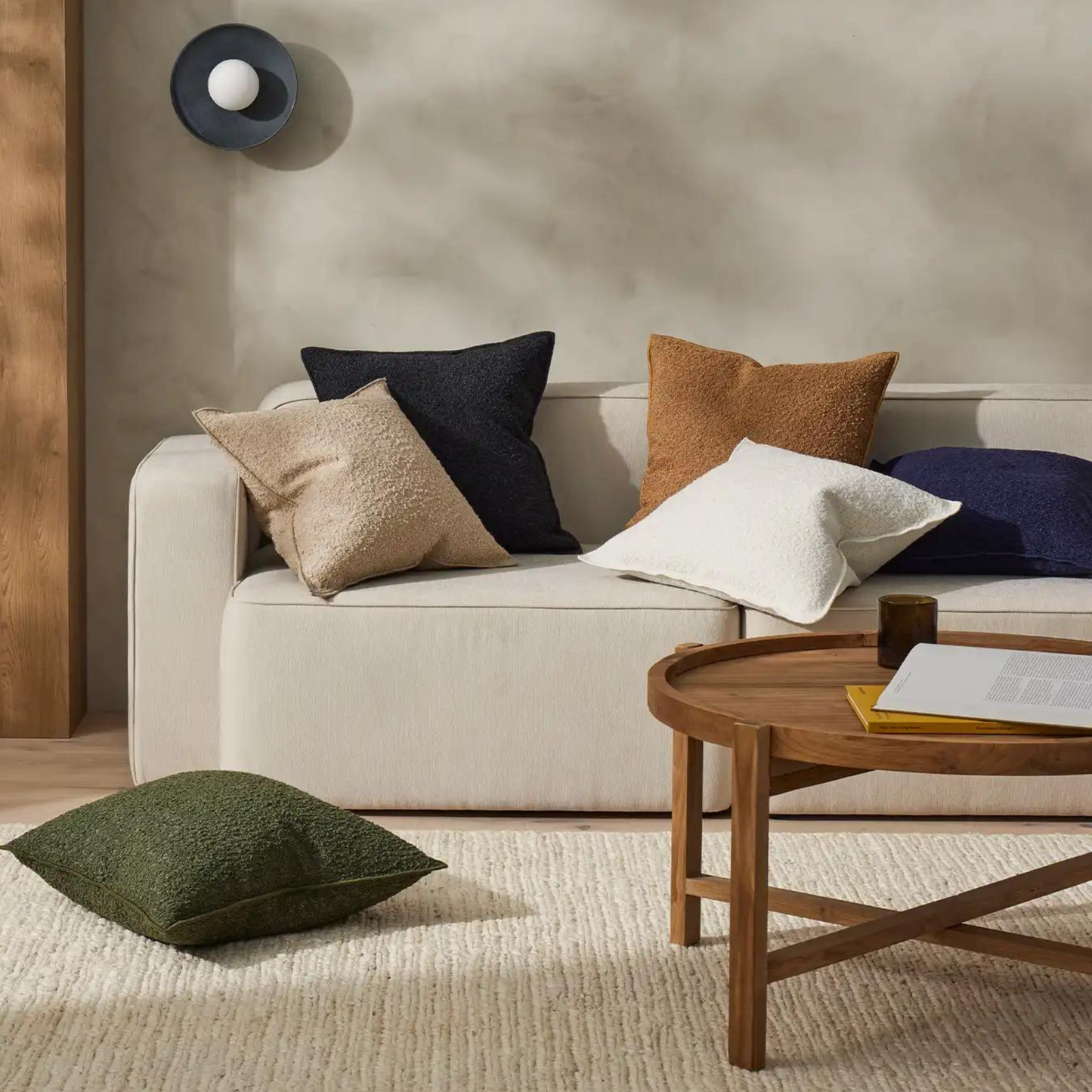 Skorter | Alberto Cushion - Ivory