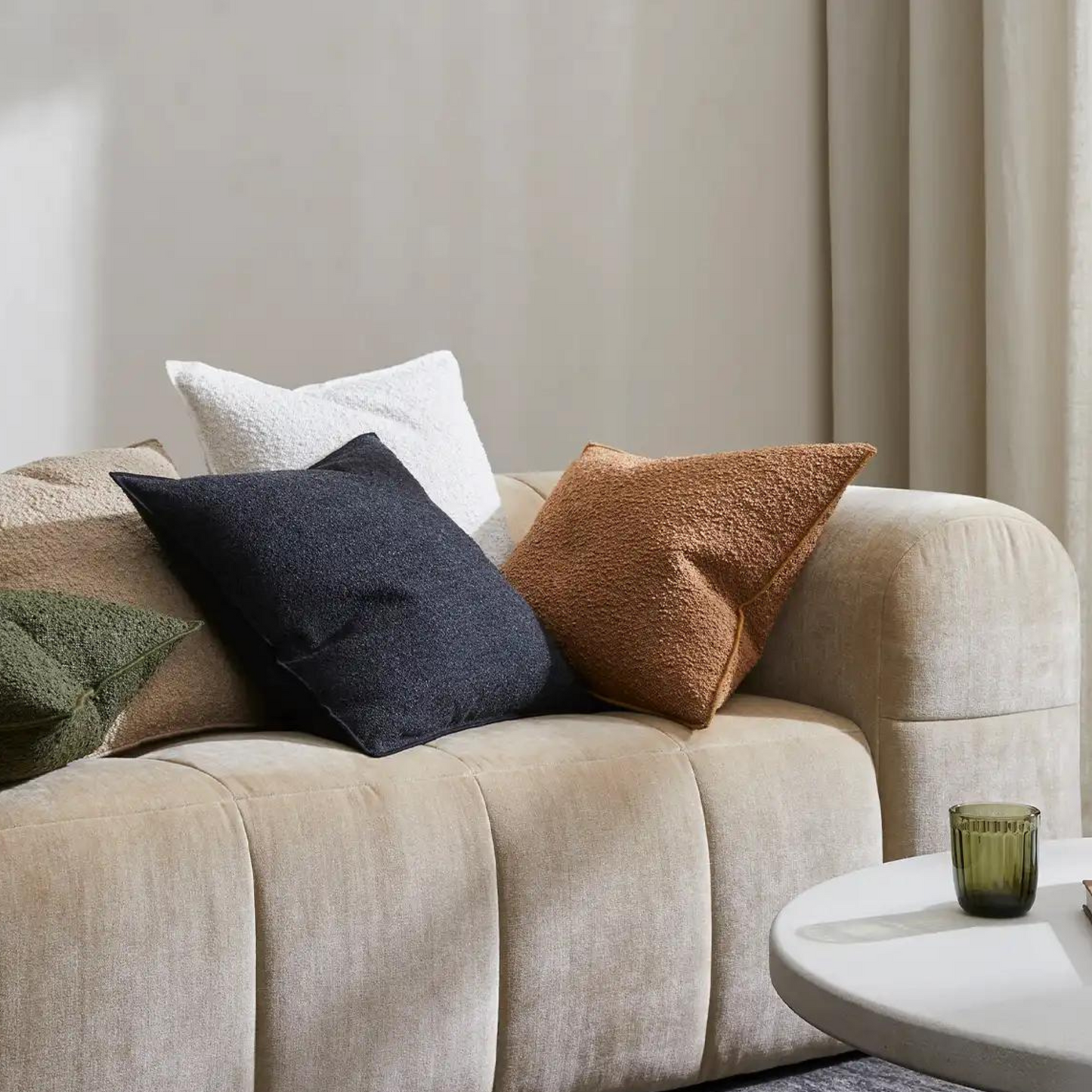 Skorter | Alberto Cushion - Ivory