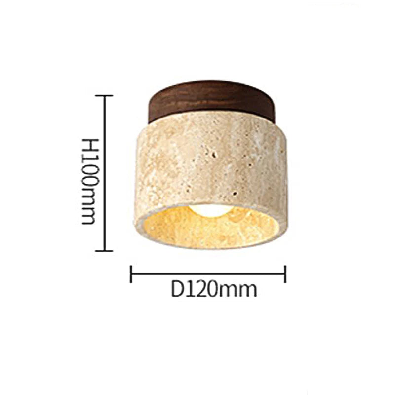 Skorter | Marble Ceiling Lamp