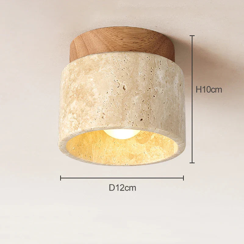 Skorter | Marble Ceiling Lamp