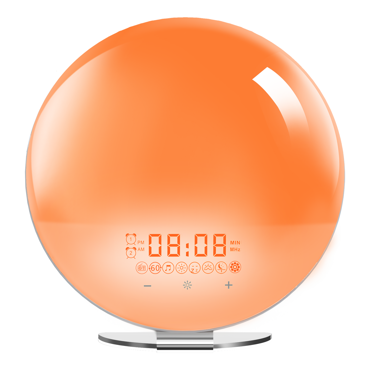 Sunrise Alarm Clock White Noise Sound Machine 7 Colors Night Light for Kids & Adult