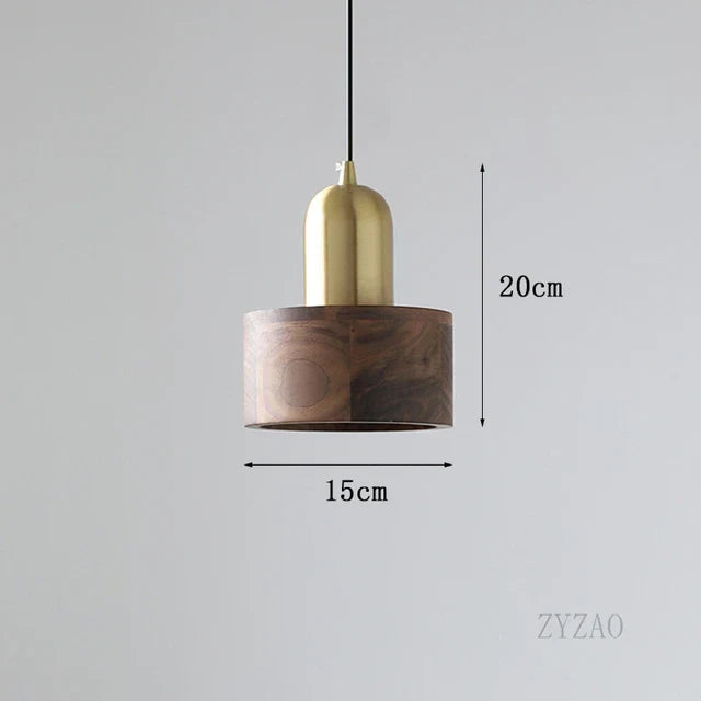 Skorter | OakEcho - Oak Wood Hanging Lamp