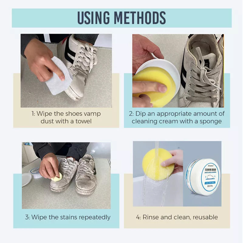 skorter | Multifunctional White Shoe Cleaner Cream