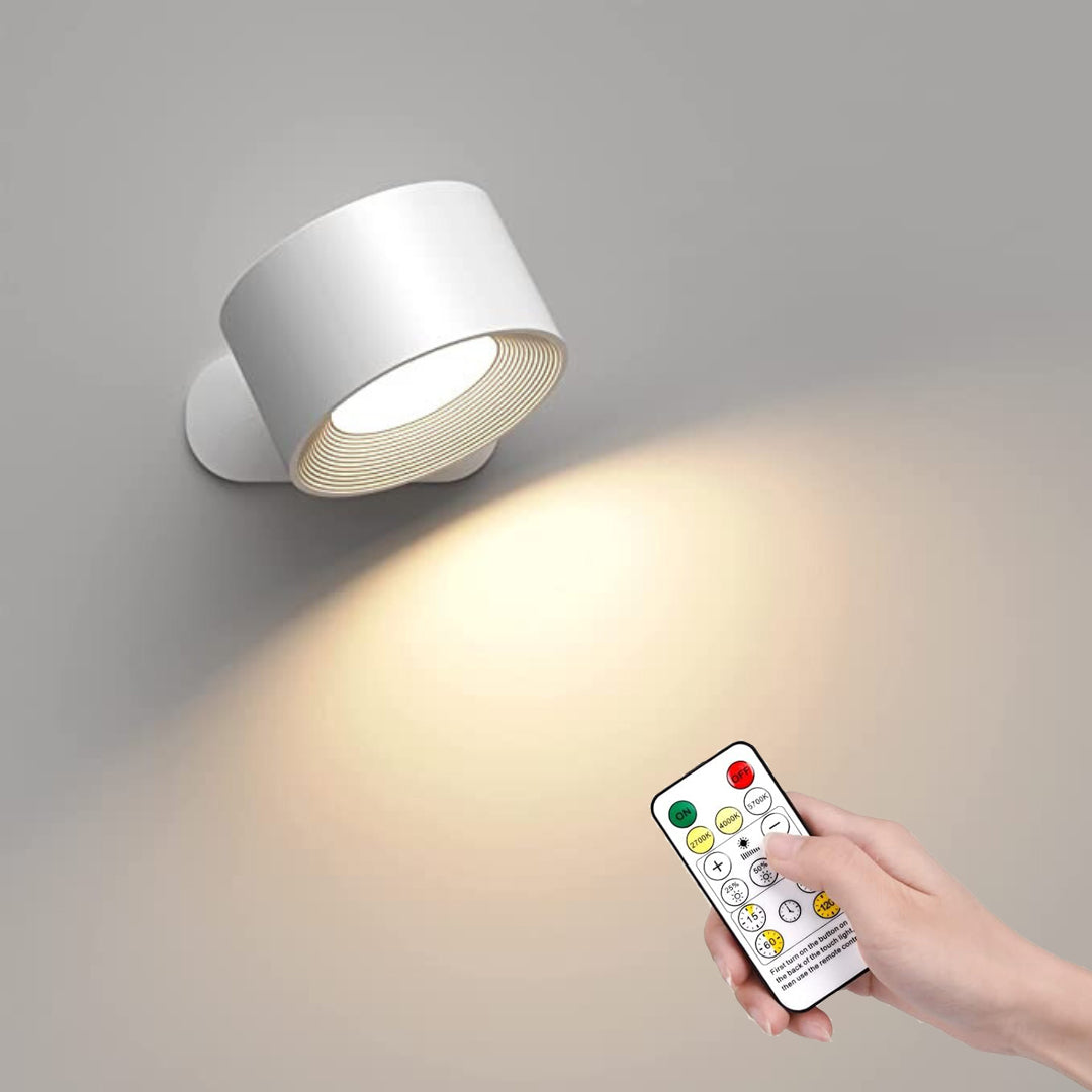 Skorter | Eternity Glow – Wireless LED Wall Light with Remote Control & Timer