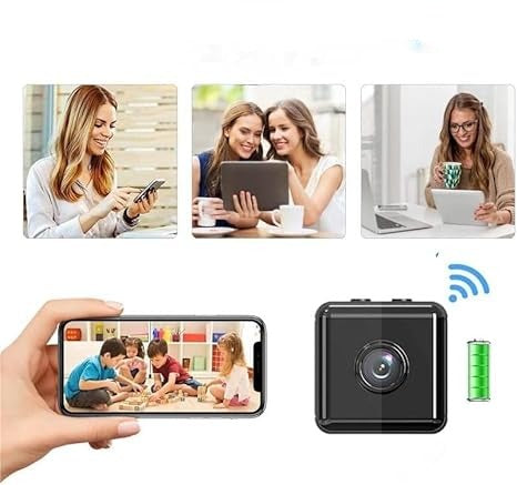 Skorter | 1080P Wireless WiFi Security Camera | Weather-Resistant, App-Controlled & Ideal for Indoor and Outdoor Surveillance | Small Closed Circuit Camera