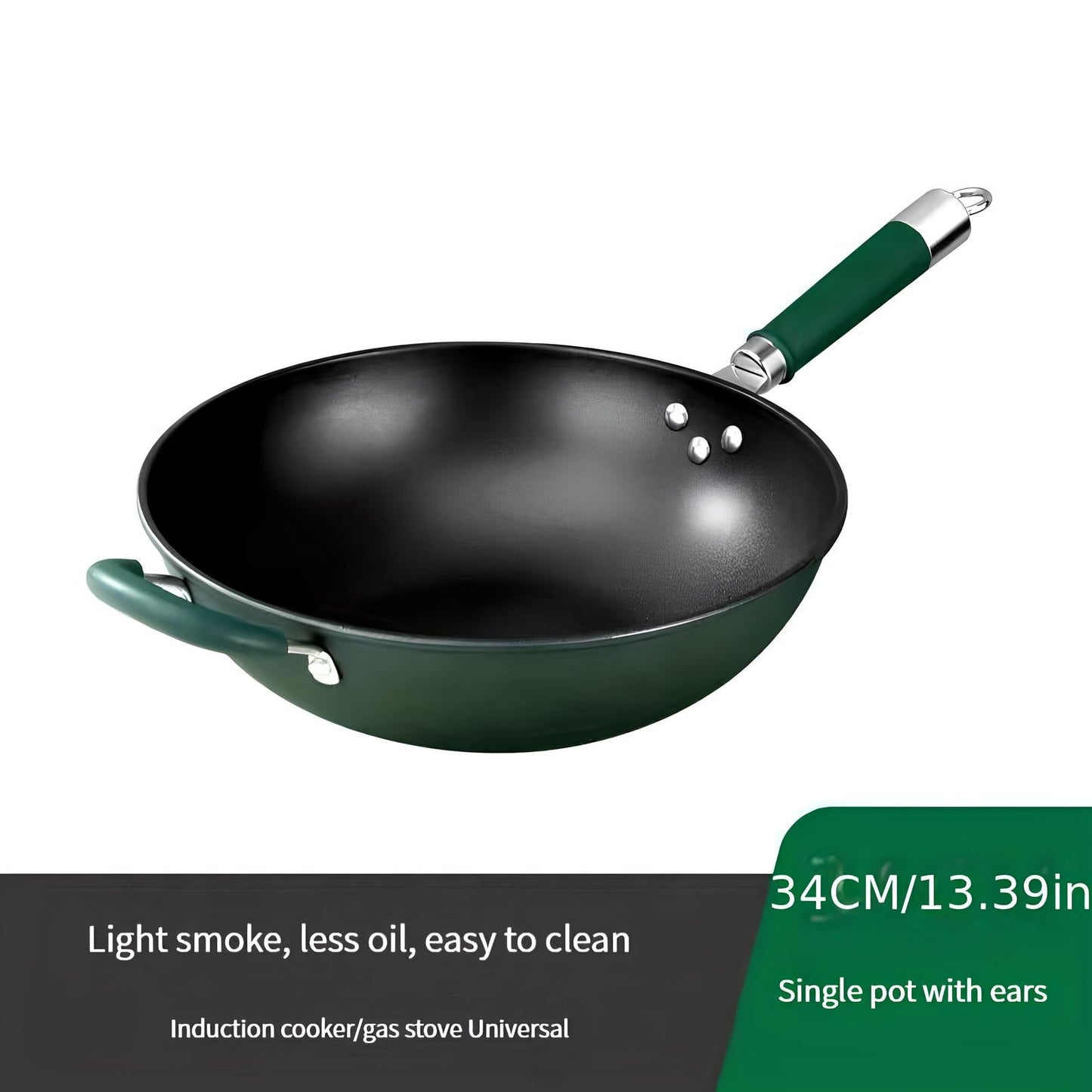 Skorter in green cast iron