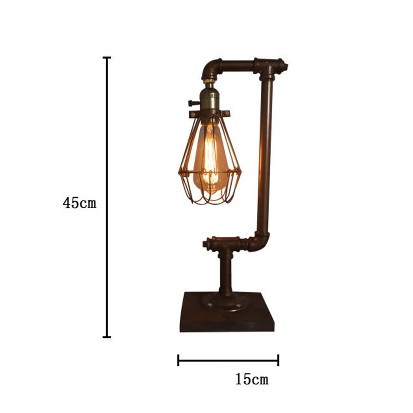 Skorter | RetroCharm - Retro Metal Table Lamp