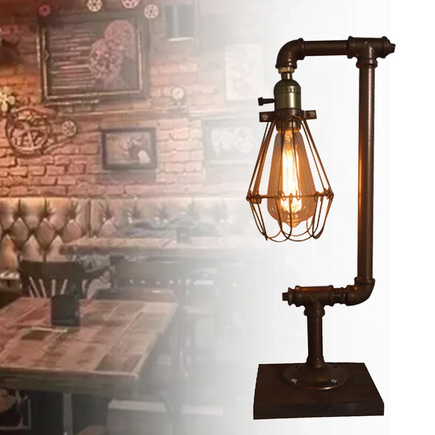 Skorter | RetroCharm - Retro Metal Table Lamp