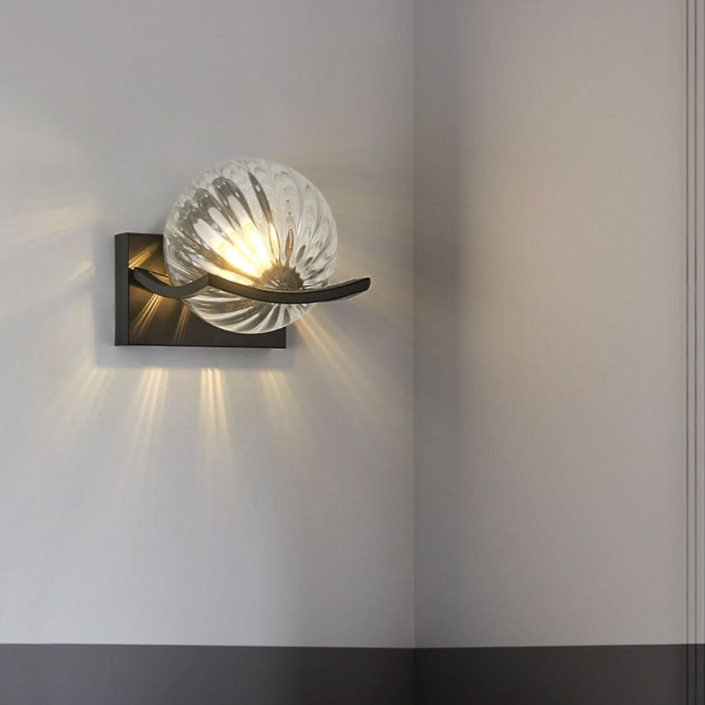 Skorter | Modern LED Wall Lamp with Glass Panel