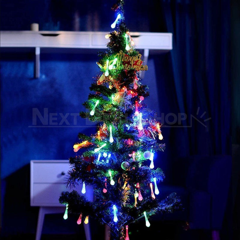 Skorter | XMAS Solar Powered Raindrop Light String