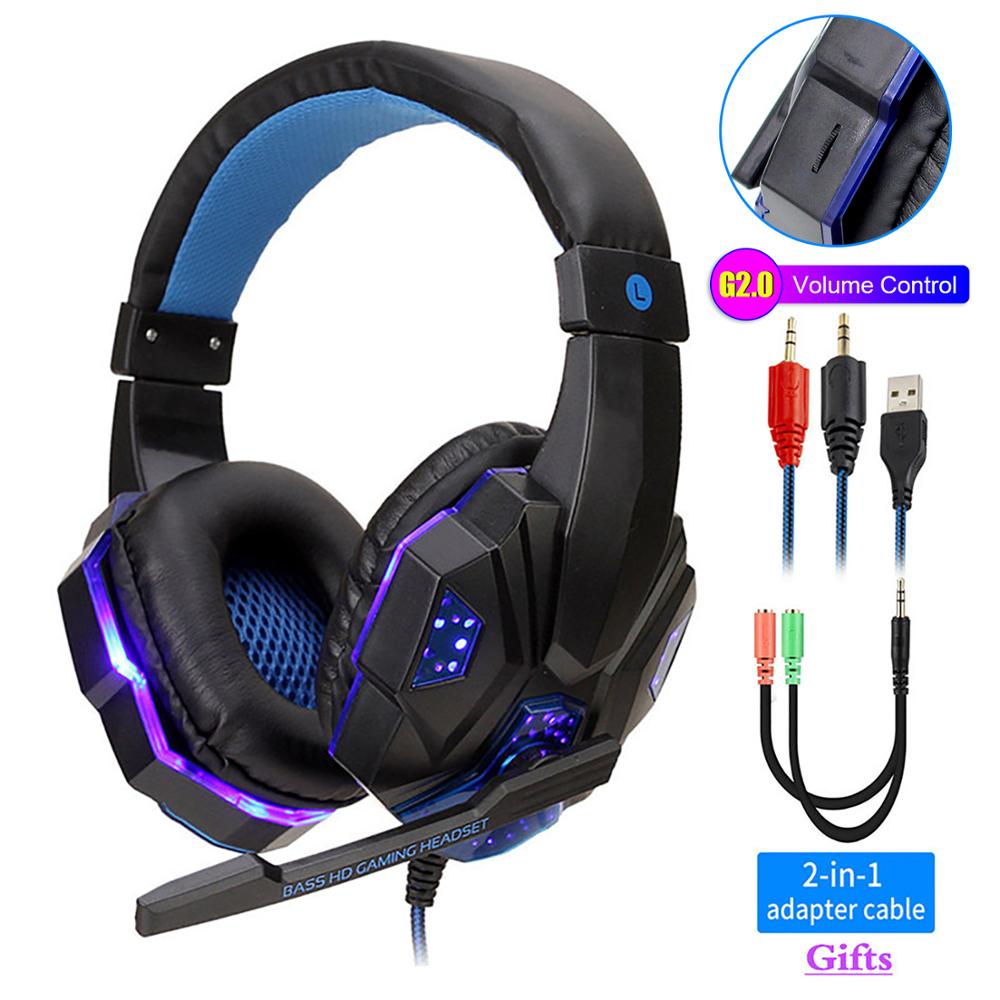 Skorter | Wired LED Light Gamer Headset