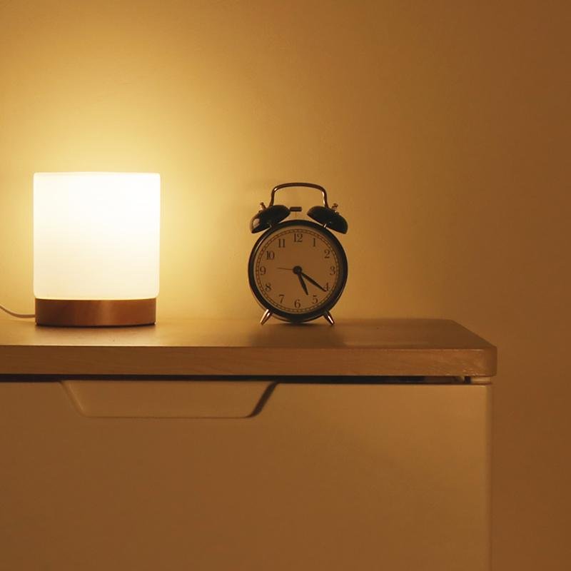 Skorter | RadiantGlow - Mini Glass Table Lamps with Touch Activation