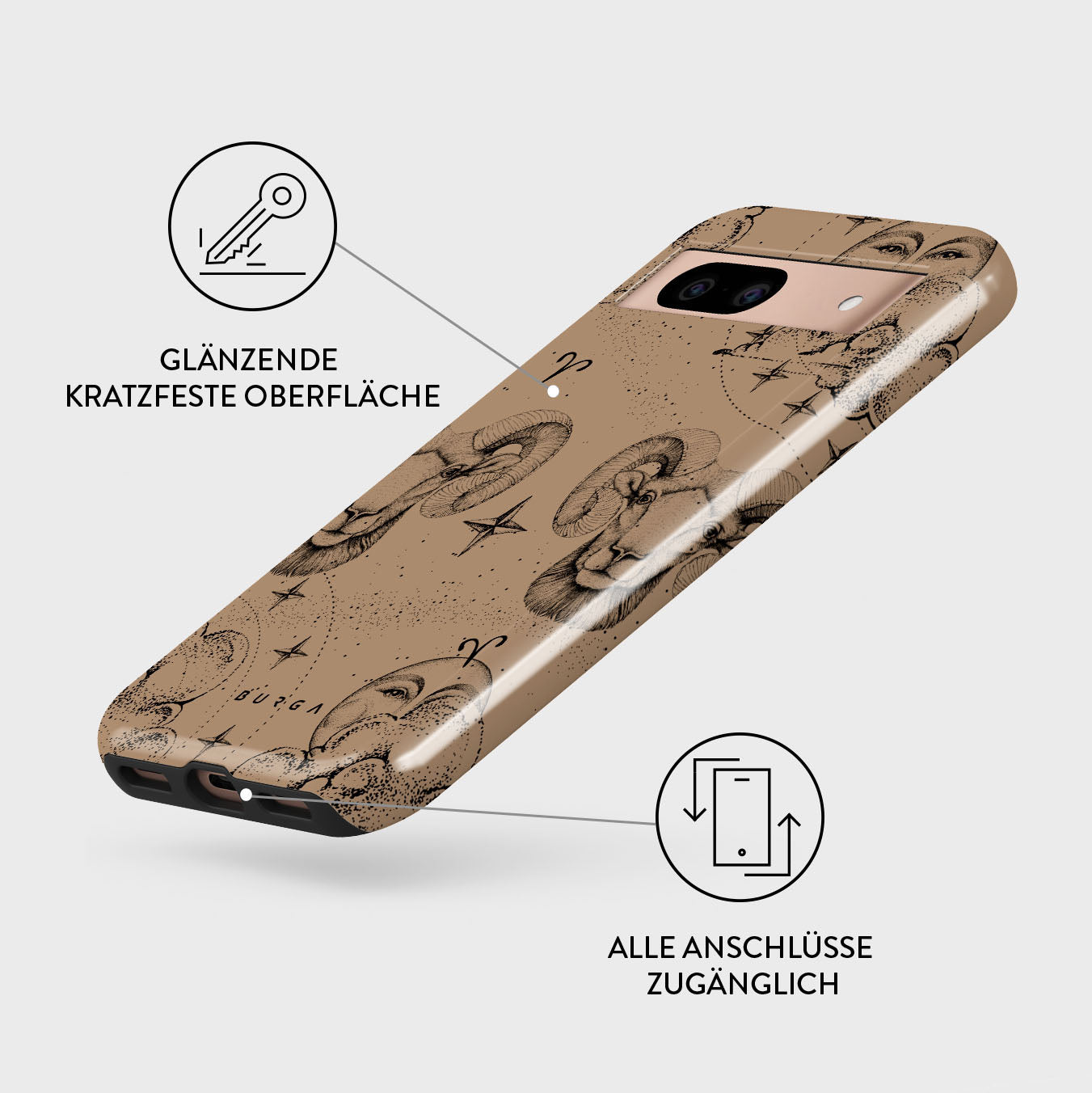 Skorter | Aries - Google Pixel 8a Case