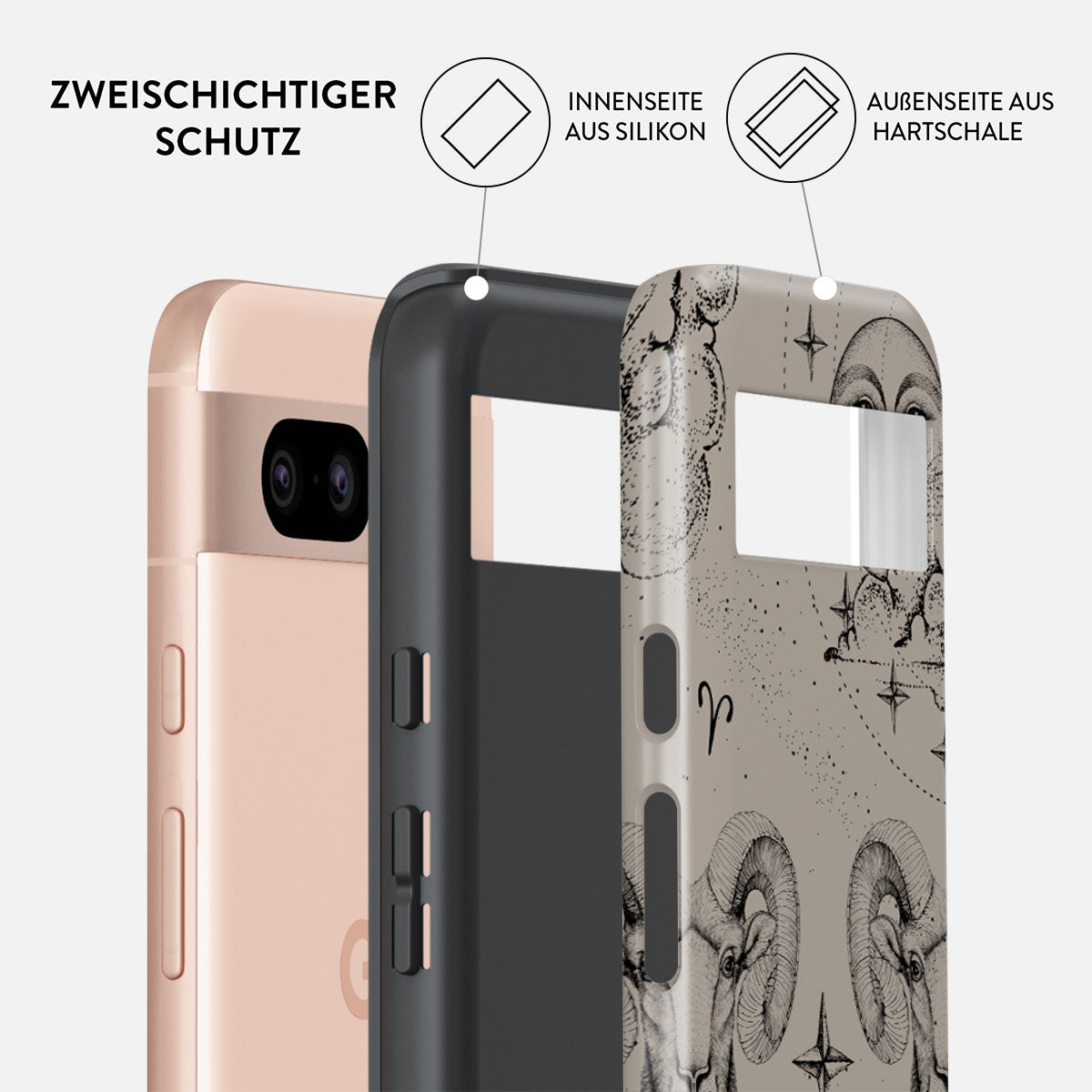 Skorter | Aries - Google Pixel 8a Case