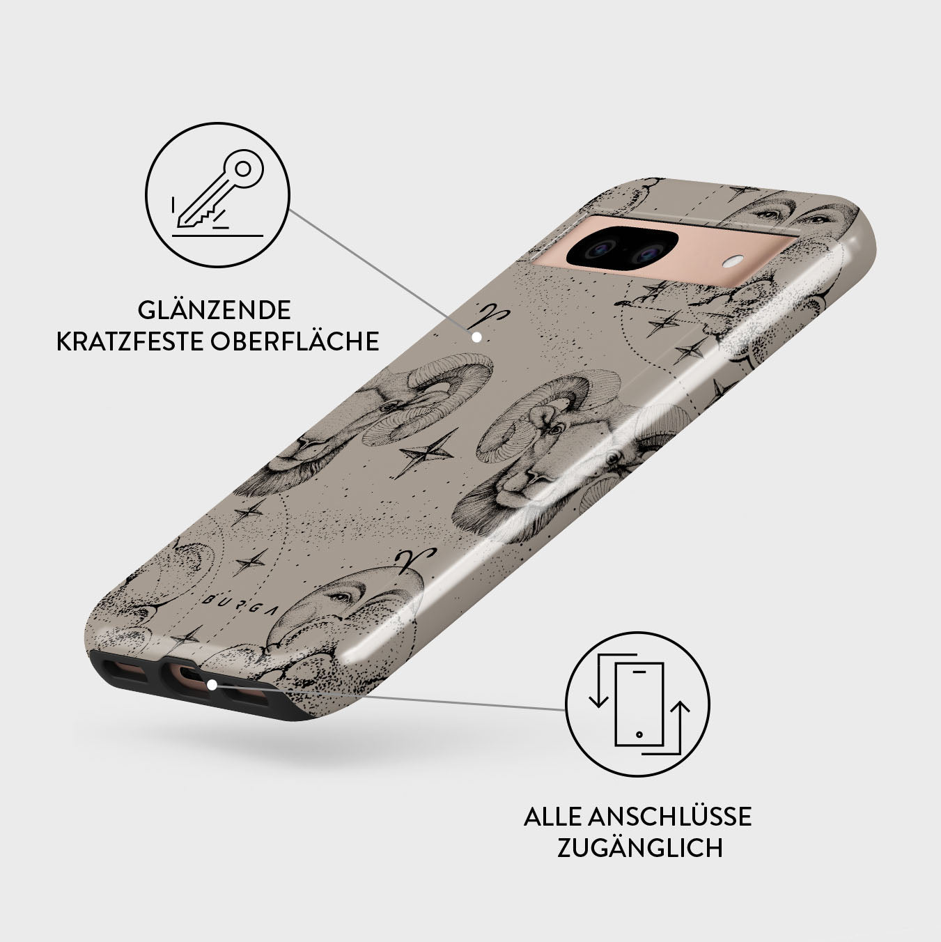 Skorter | Aries - Google Pixel 8a Case