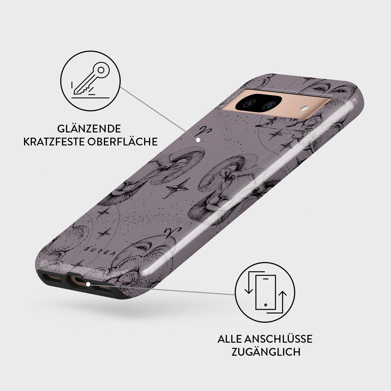 Skorter | Aries - Google Pixel 8a Case