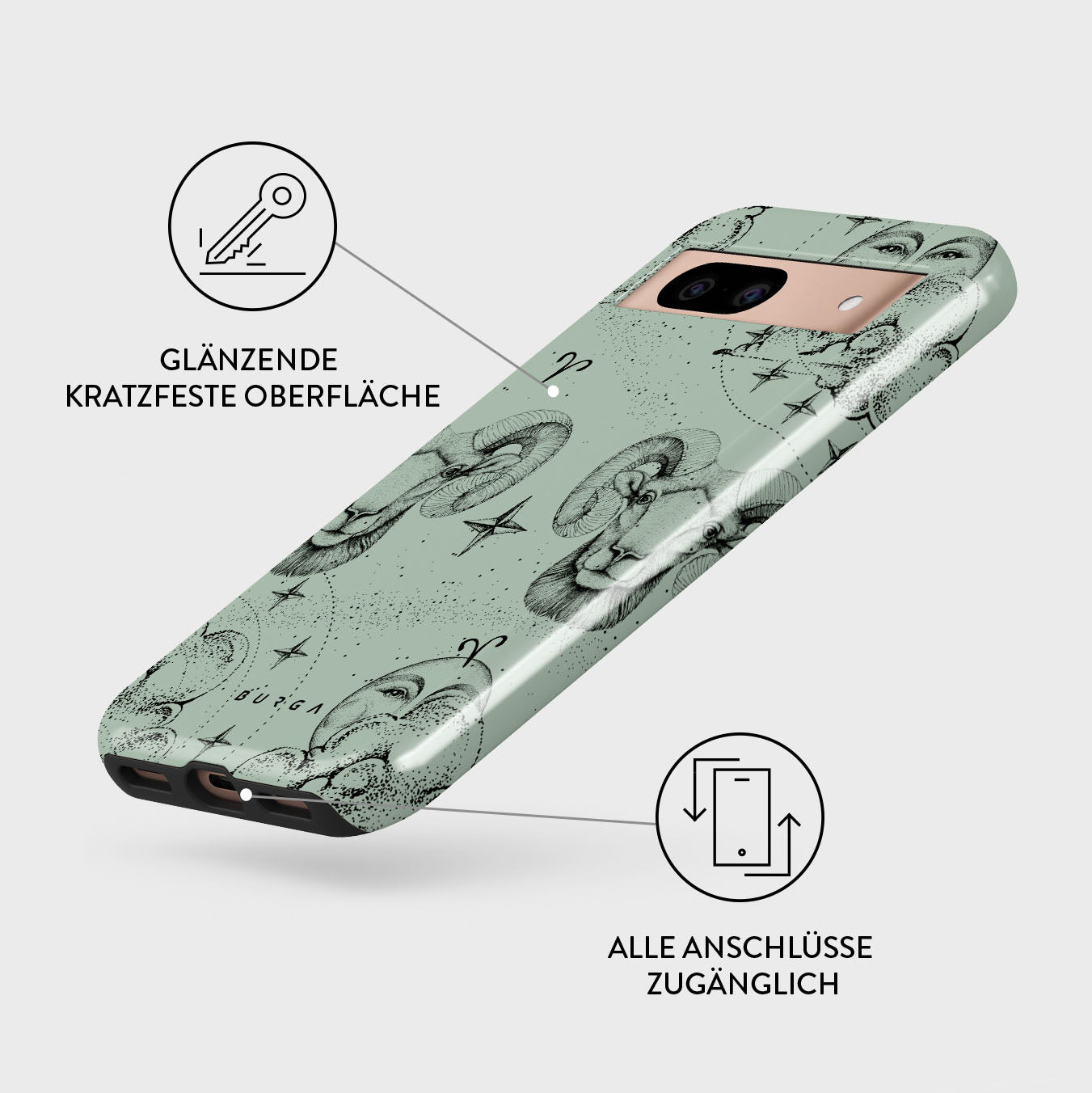 Skorter | Aries - Google Pixel 8a Case