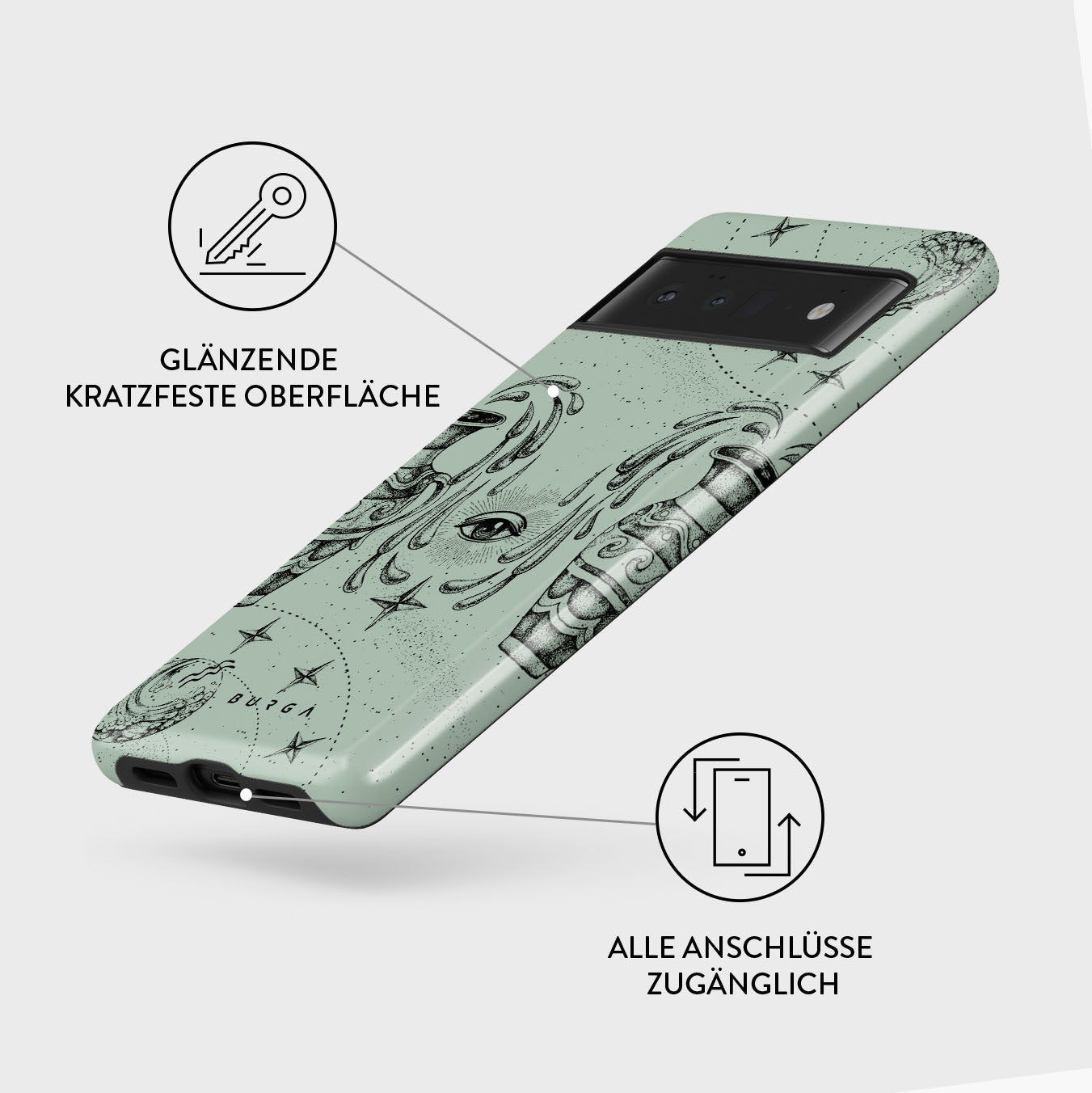 Skorter | Aquarius - Google Pixel 6 Pro case