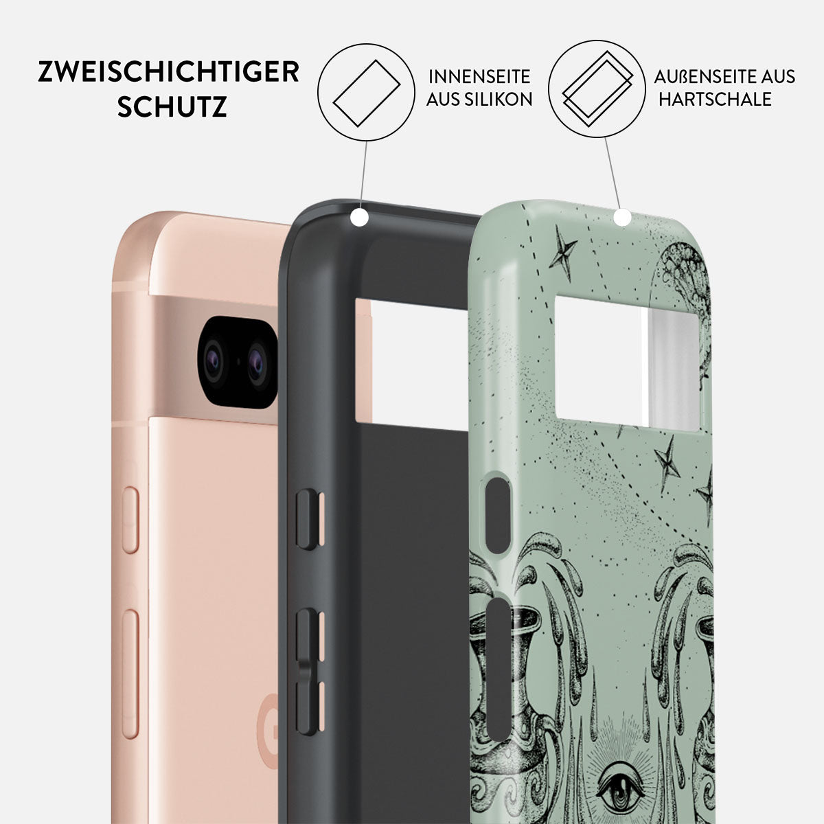 Skorter | Aquarius - Google Pixel 8a Case