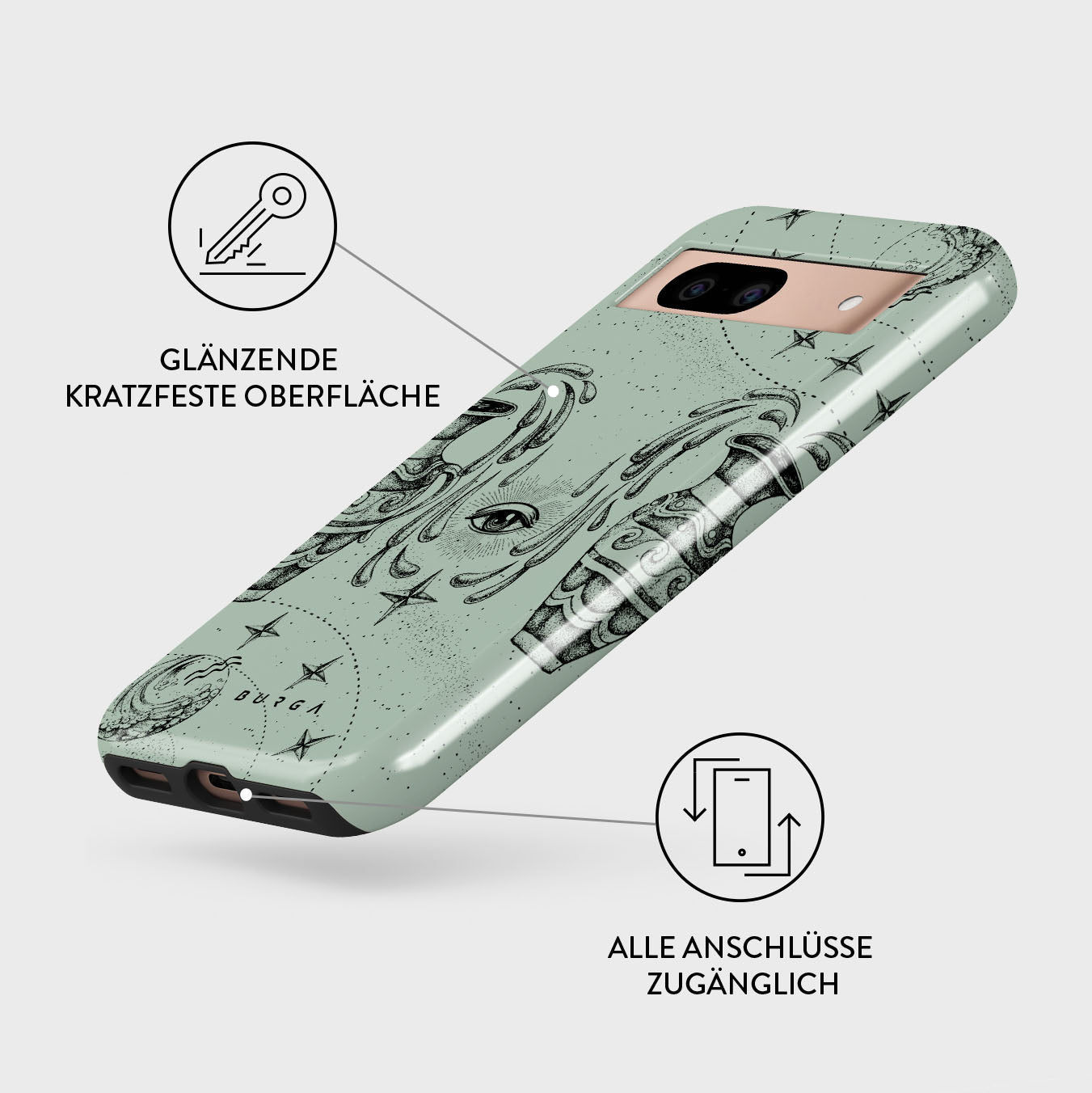 Skorter | Aquarius - Google Pixel 8a Case