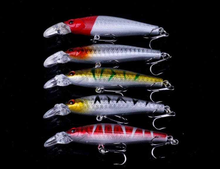 Skorter | HENGJIA Set056 56 PCS Sequin Set Metal Sequins False Bait Fresh Sea Bass Fishing Bait Set, Length: 3 to 10cm, Bagged