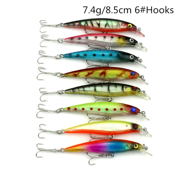 Skorter | HENGJIA Set002 43 PCS Sequin Set Metal Sequins False Bait Fresh Sea Bass Fishing Bait Set, Length: 5 to 10.5cm, Boxed