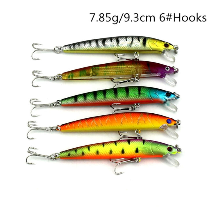 Skorter | HENGJIA Set002 43 PCS Sequin Set Metal Sequins False Bait Fresh Sea Bass Fishing Bait Set, Length: 5 to 10.5cm, Boxed