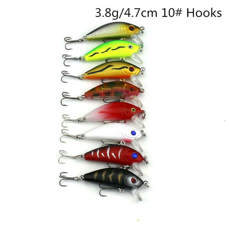 Skorter | HENGJIA Set002 43 PCS Sequin Set Metal Sequins False Bait Fresh Sea Bass Fishing Bait Set, Length: 5 to 10.5cm, Boxed