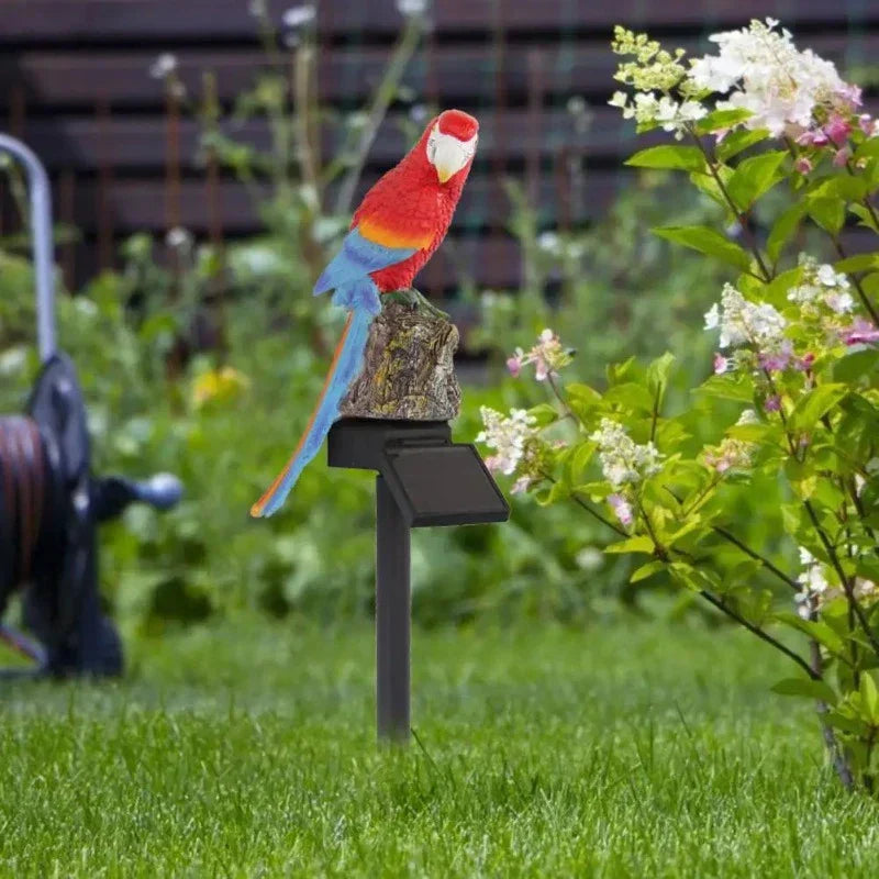 Skorter | SolarLumi – Decorative Solar LED Garden Lamp with Birds – Weatherproof & Energy Saving