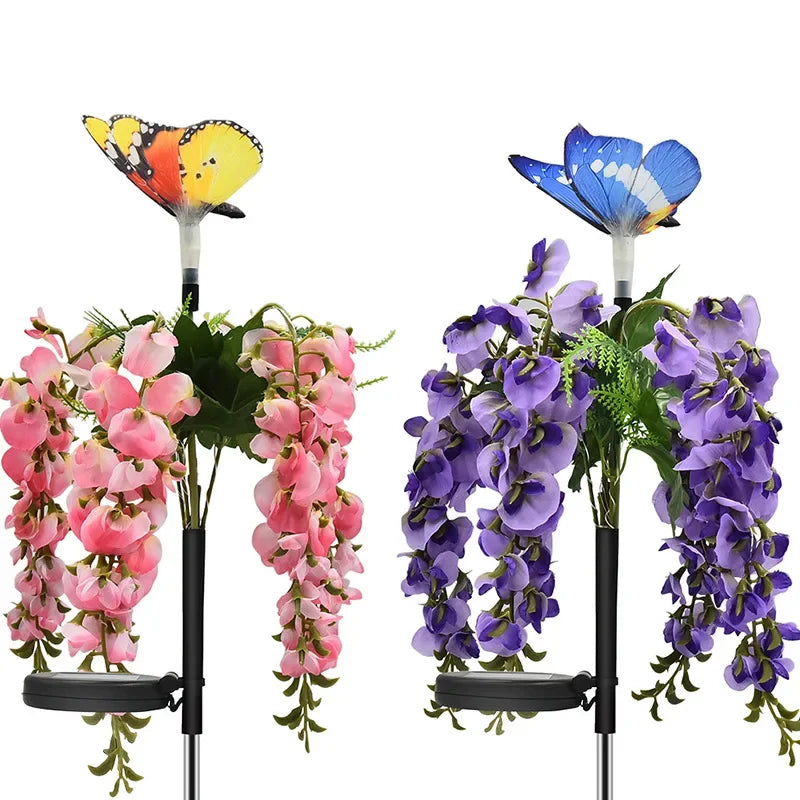 Skorter | LumiBloom – Solar Energy LED Flower Lamps for Garden & Path – Weather Resistant & Energy Efficient