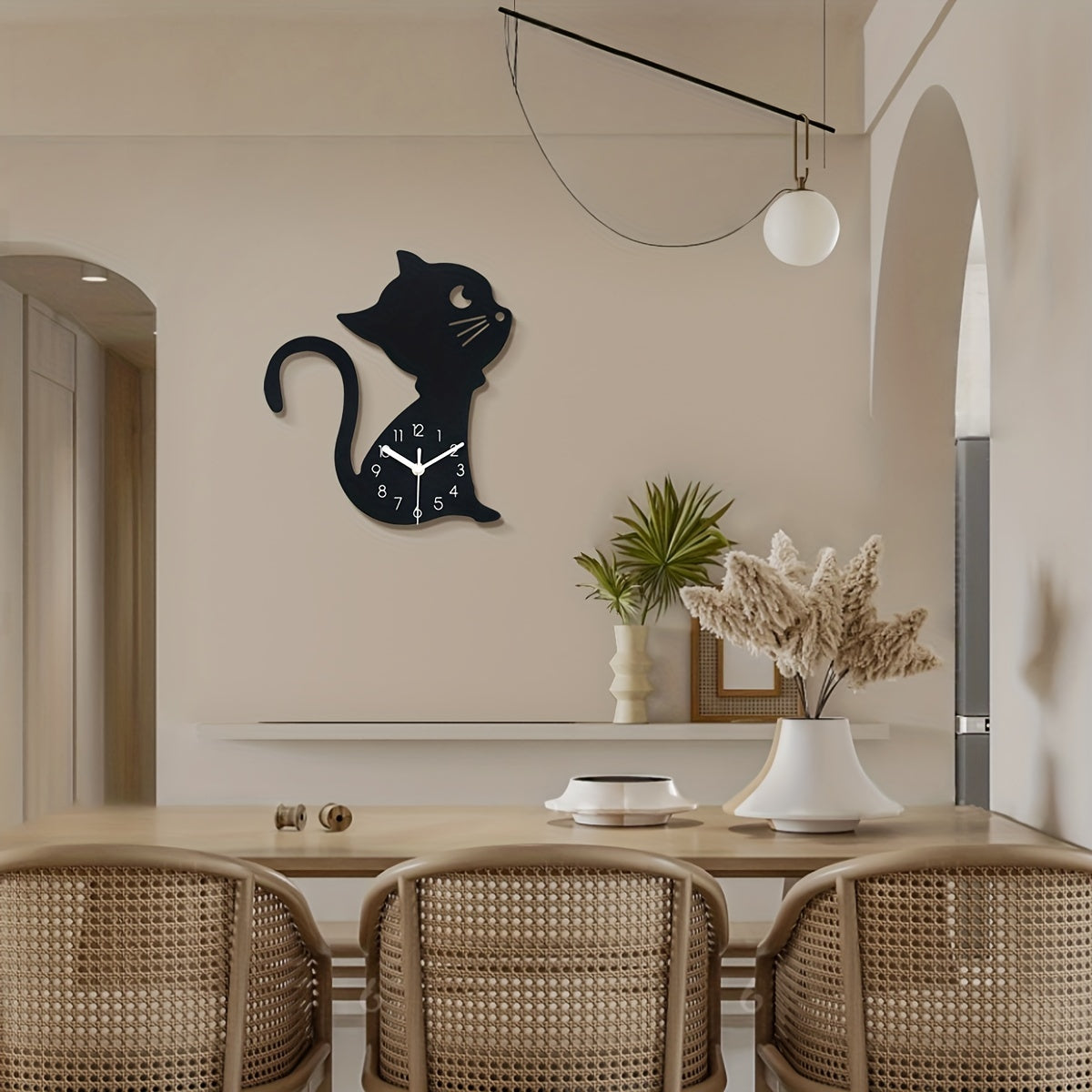 Skorter | ModernPaws - Creative Cat Wall Clock for Stylish Interior