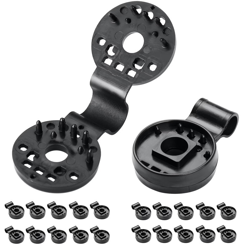 skorter | Shadow fabric plastic clamps, sun protection net clamps for greenhouse outdoor garden