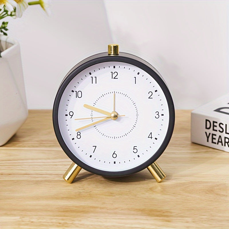 Skorter | TimeSphere - Stylish Metal Alarm Clock with Night Light