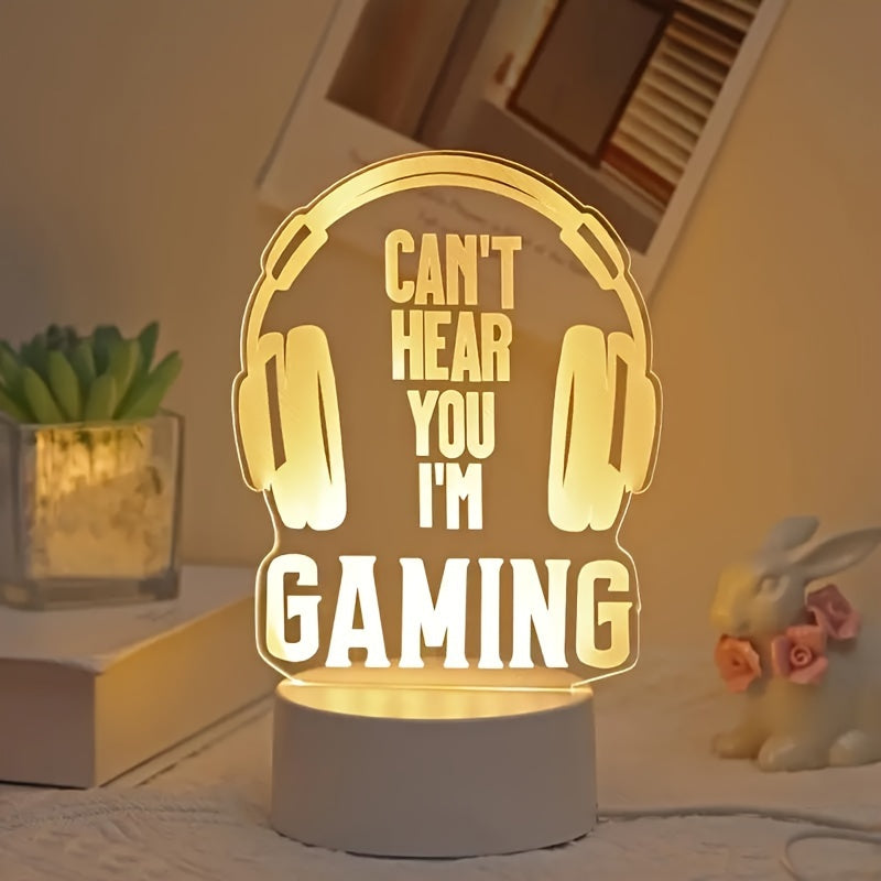 Skorter | GameLamp - Mini LED Table Lamp with USB Charging for Game Room
