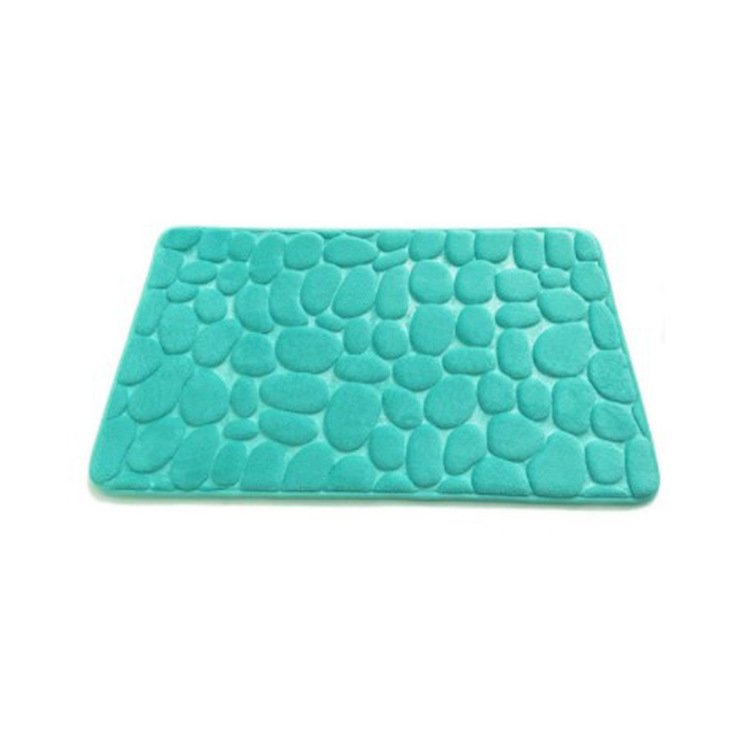 Skorter | Cobblestone Embossed Bathroom Bath Mat