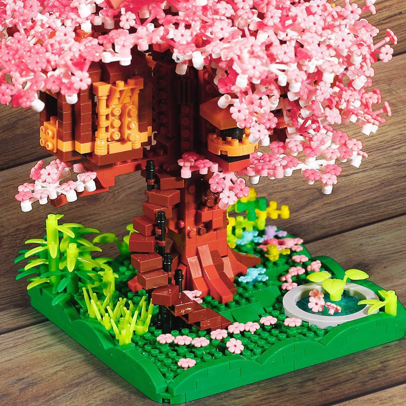Skorter | Cherry Blossom Building Blocks Decor