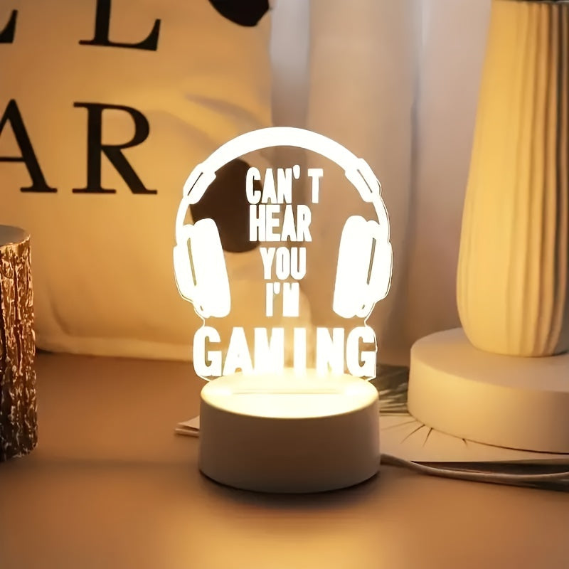 Skorter | GameLamp - Mini LED Table Lamp with USB Charging for Game Room