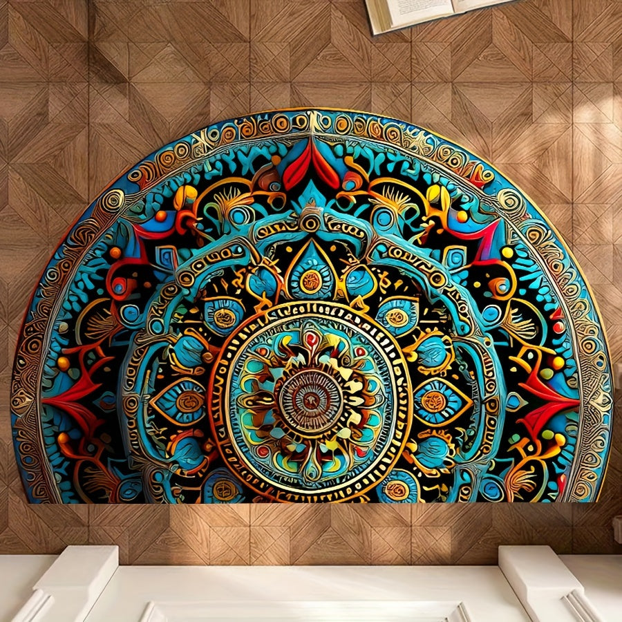 Skorter | Bohemian Mandala doormat - Non-slip, Soft & Machine washable