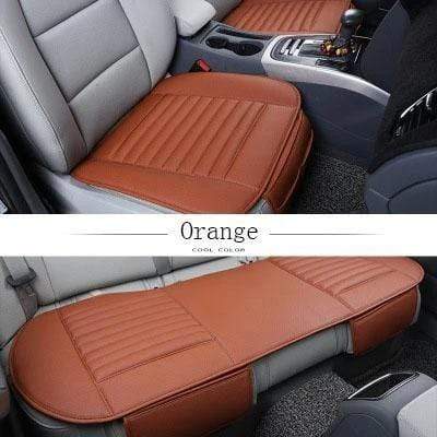 Skorter | Leather Bamboo Charcoal Car Seat Cushion-Absorbing odor(Four Seasons Universal)