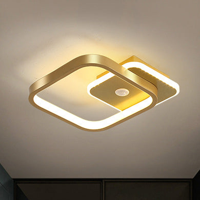 Skorter | MotionGlide PIR Motion Sensor LED Ceiling Light | Smart Lighting | Energy Efficient | Perfect for Hallway & Bathroom