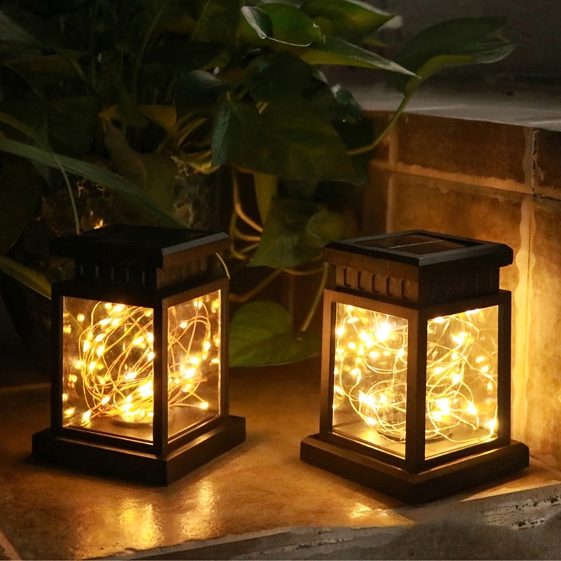 Skorter | SolarLantern - 1/3/4 Pieces Waterproof Solar Hanging Lamps, Garden Decorations and Christmas Decorations