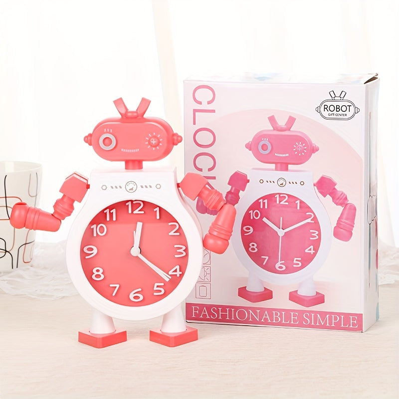 Skorter | TimeBuddy - Cartoon Robot Alarm Clock with Sleep Timer and Alarm