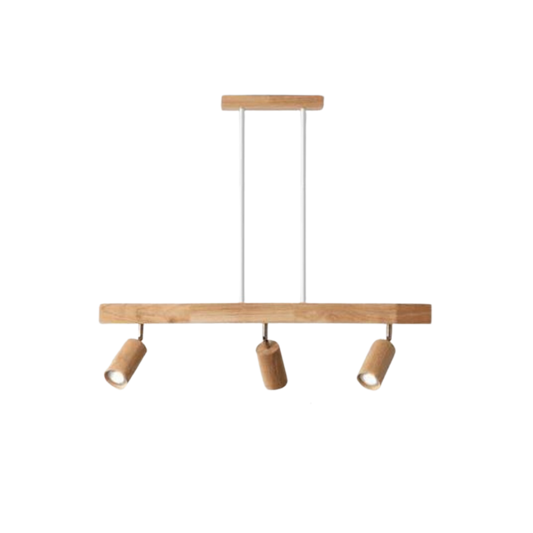 Skorter | EcoLux Adjustable Wooden Ceiling Spotlight with LED Bulb Included