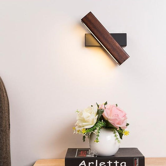 Skorter | Adjustable Wooden LED Wall Light - Jasper