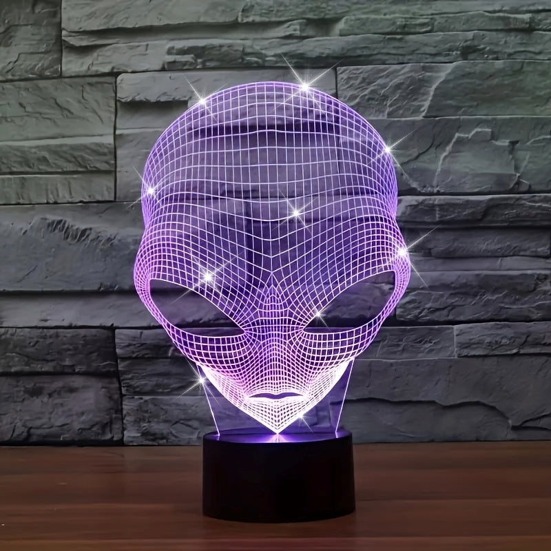 Skorter | AstroLight – 3D-alien lamp with LED color lighting and touch control