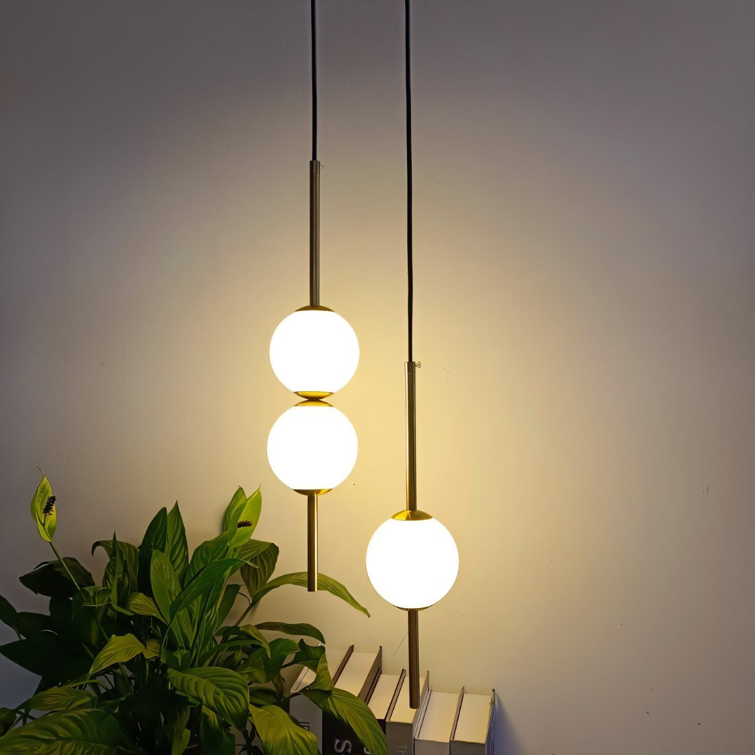 Skorter | LED Pendant Light Fixture - Modern Design with Adjustable Height - Ideal for Kitchen Island & Dining Room Lighting