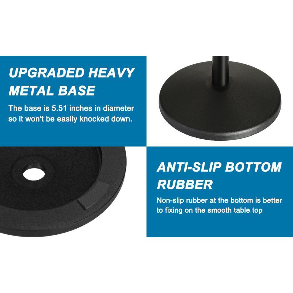 Skorter | AGPtEK Desk Microphone Stand with Microphone