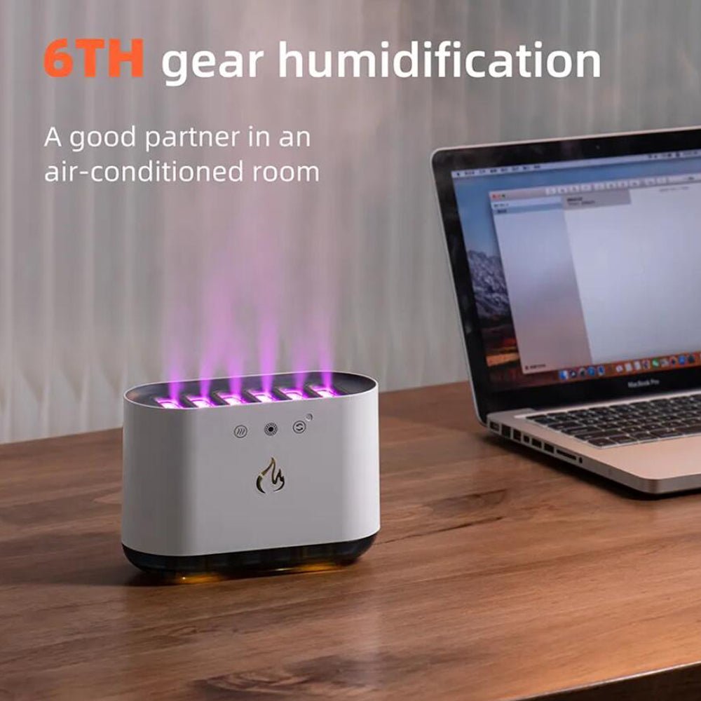 Skorter | Airmist Pro – Ultrasonic Humidifier with LED Light & 6 Nozzles
